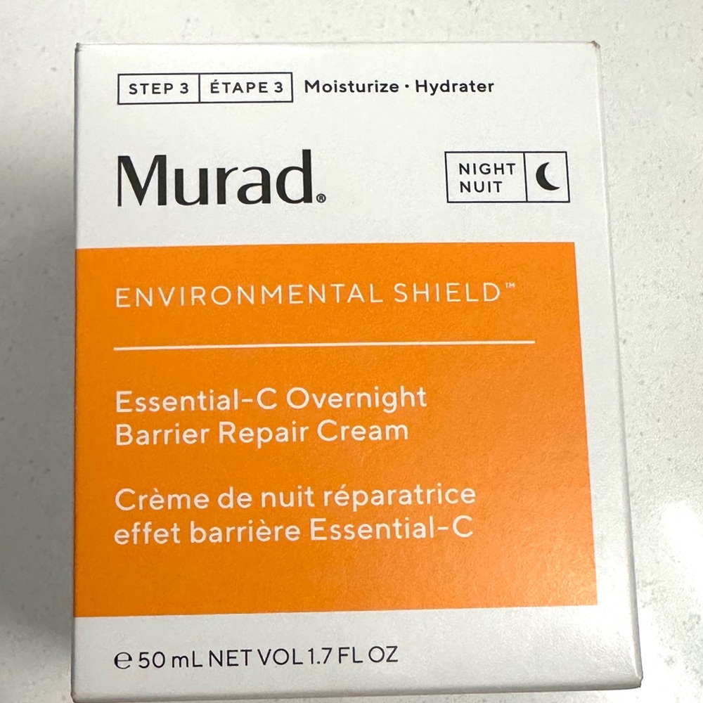 Murad Essential-C Overnight Barrier Repair Cream - Orange